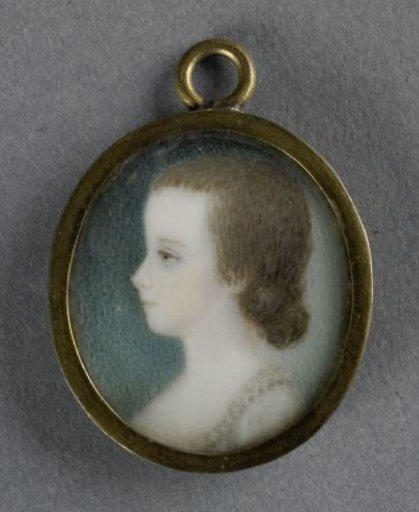 Frederica Louisa Wilhelmina (1770-1819), Princess of Orange-Nassau. Daughter of Willem V and Wilhelmina of Prussia, as a child