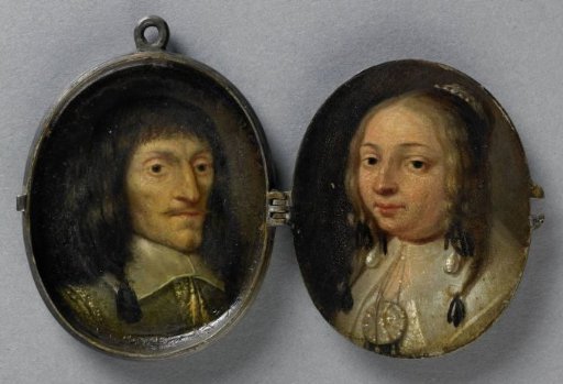 Portrait of a man and a woman
