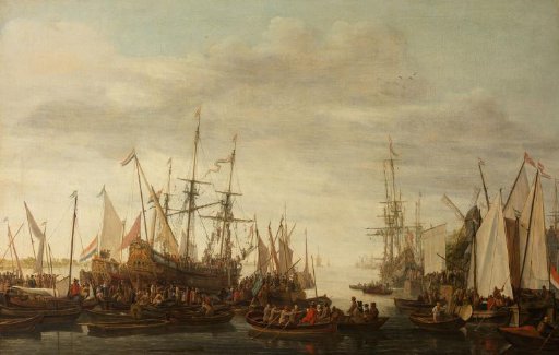 The Keel-hauling of the Ship's Surgeon of Admiral Jan van Nes