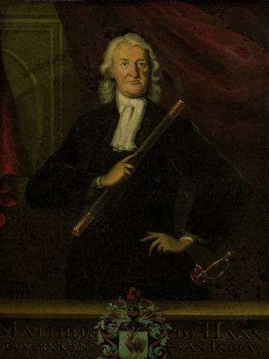 Portrait of Mattheus de Haan, Governor-General of the Dutch East Indies
