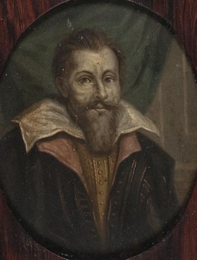 Portrait of Dominicus Baudius (1561-1613). Professor of Eloquence, History and Law at Leiden
