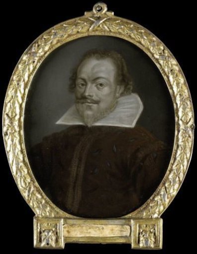 Portrait of Florentius Schoonhoven, Poet in Latin, Burgomaster of Gouda