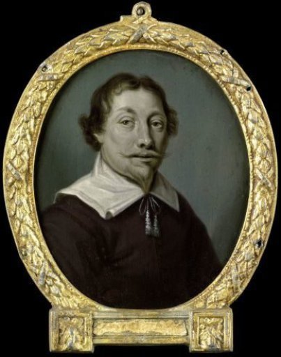 Portrait of Jan van der Veen, Pharmacist and Poet in Deventer