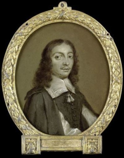 Portrait of Frans Godin, Poet in Brussels