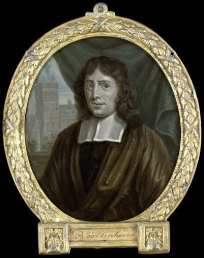 Portrait of Joannes Vollenhove, Clergyman and Poet in The Hague