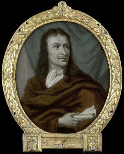 Portrait of Pieter Verhoek, Poet and Marble Painter in Amsterdam