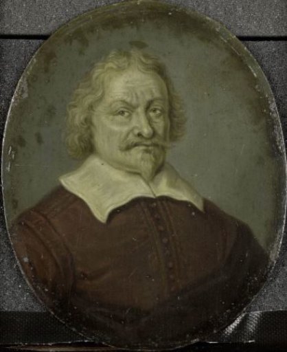 Portrait of David or Daniel Lingelbach I, Founder of the Nieuwe Doolhof (New Labyringh), Amsterdam