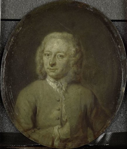 Portrait of Frans van Steenwijk, Poet and Playwright in Amsterdam