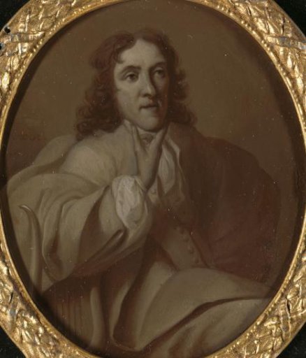 Portrait of Frans de Haes, Poet and Linguist in Rotterdam