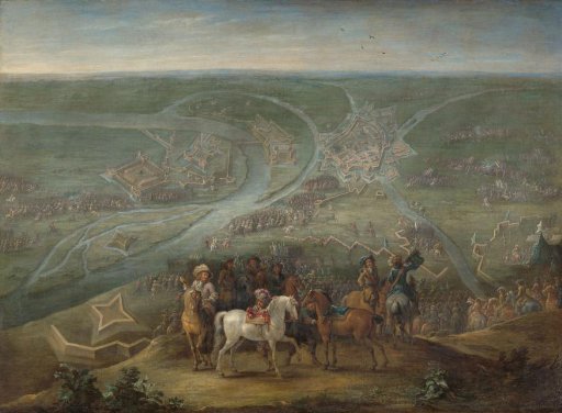 French Commanders at the Siege of Rheinberg, 1672