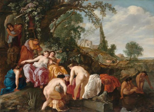 The Daughter of the Pharaoh Finds Moses in the Reed Basket