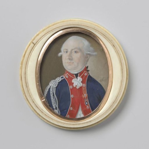 Portrait of an officer, presumably R.T. van Kruissen