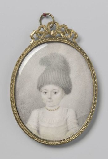 Portrait of a Girl with a 'Val Hat'