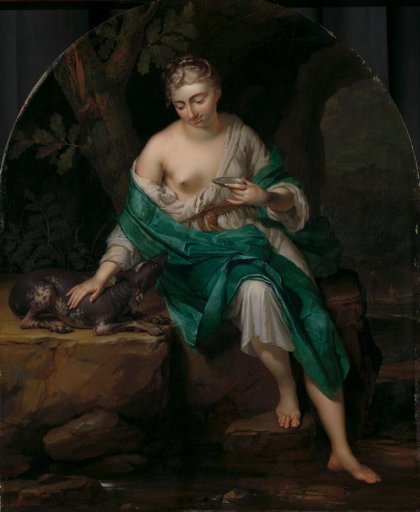 A Woman with a Dog