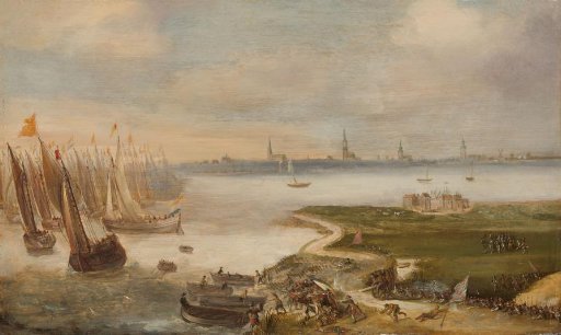 The Dutch Defeat at the Blokkersdijk, near Antwerp, 1605