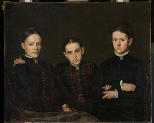 Portrait of Cornelia, Clara and Johanna Veth
