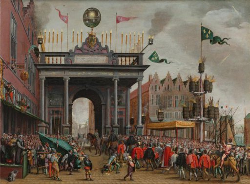 Joyful Entry of the Duke of Anjou into Antwerp on 19 February 1582