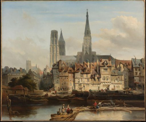 The Quai in Rouen