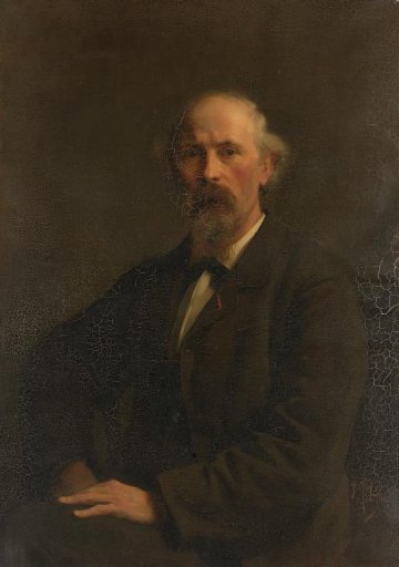 Portrait of Pieter Stortenbeker (1828-1898), painter