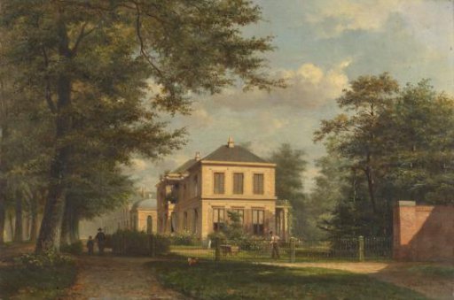 The Country Estate Zorg Vrij on the Kleine Houtweg in Haarlem