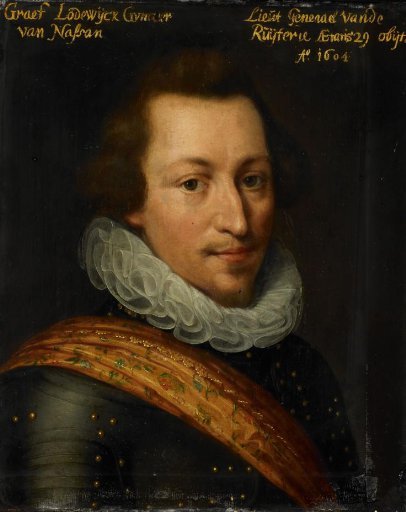 Portrait of Lodewijk Günther (1575-1604), Count of Nassau