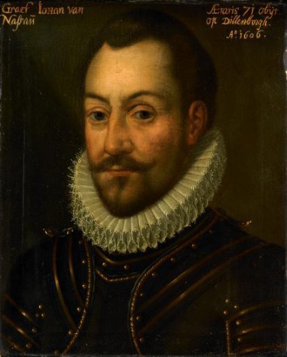Portrait of an Unknown Count or Officer, possibly Jan the Elder (1535-1606), Count of Nassau