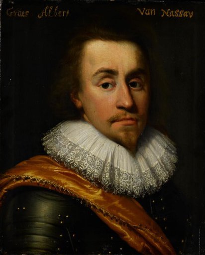 Portrait of Albert (1596-1626), Count of Nassau-Dillenburg