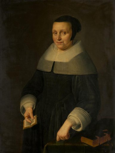 Portrait of a Woman, possibly Elsje van Houweningen (?-1681)