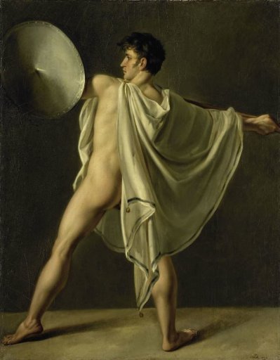 Warrior with Lance and Shield