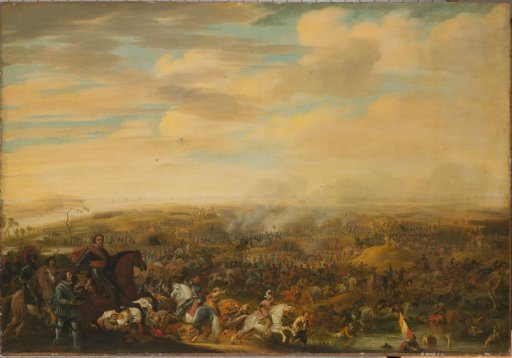 Prince Maurice at the Battle of Nieuwpoort, 2 July 1600