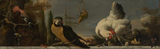 Birds on a Balustrade