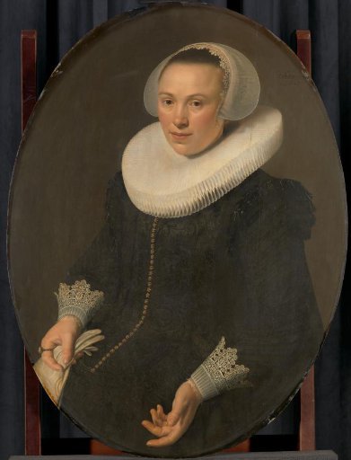 Portrait of Maria Joachimsdr Swartenhont (1598-1631)