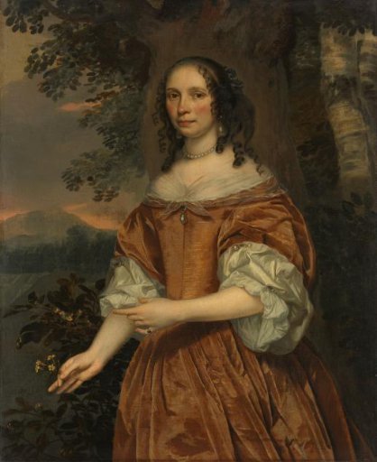 Portrait of Maria de Witte Françoisdr (1616-70)