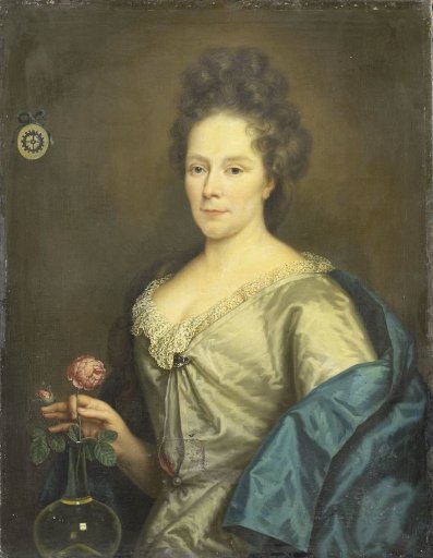Portrait of Anna Maria van Hogendorp (1655-1727). Second Wife of François Leydecker
