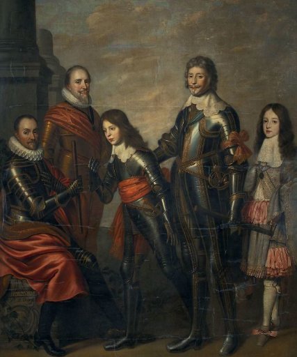 Four Generations of the Princes of Orange: William I, Maurice and Frederick Henry, William II and William III