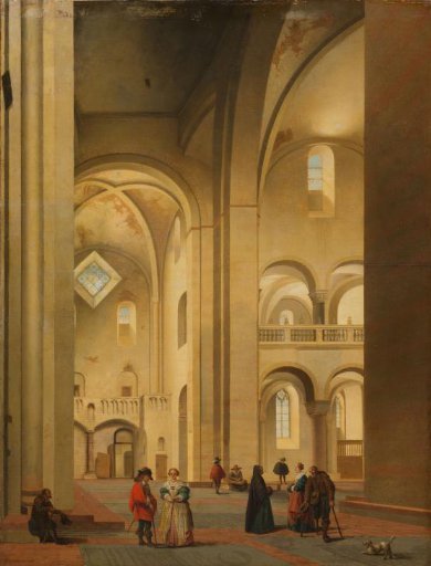 The Transept of the Mariakerk in Utrecht, Seen from the Northeast
