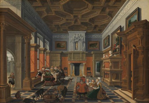 Company in an Interior