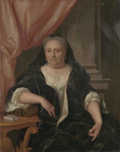 Portrait of Maria van Citters (1684-1752), Wife of Caspar Adriaen Parduyn