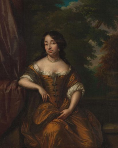 Portrait of Anna Maria Hoeufft (1691-1715), wife of Jan Boudaen Courten