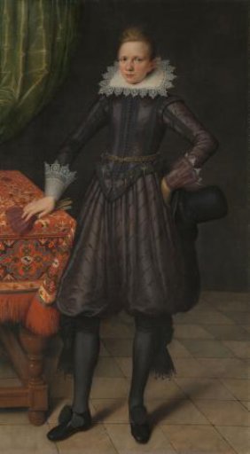 Portrait of Sir Peter Courten (1599-1624)