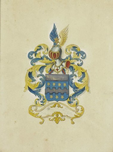 The coat of arms of the family van Citters
