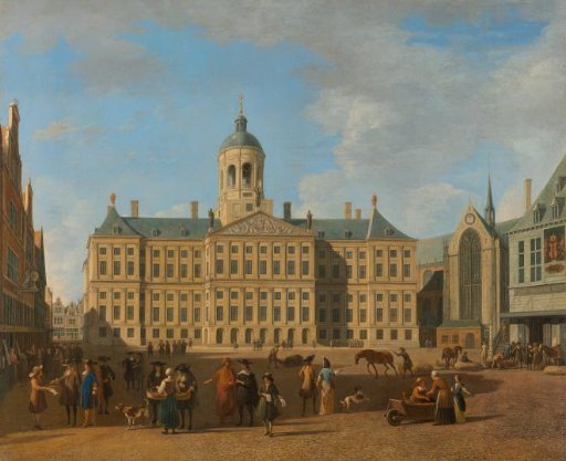 The Town Hall on the Dam in Amsterdam