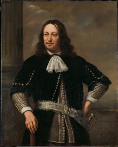 Portrait of a Naval Officer, probably Vice-Admiral Aert van Nes (1626-1693)