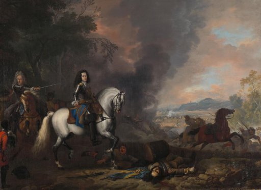 Hendrik Casimir II, Prince of Nassau-Dietz, at a Battle