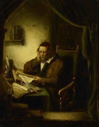 Old Man in his Study