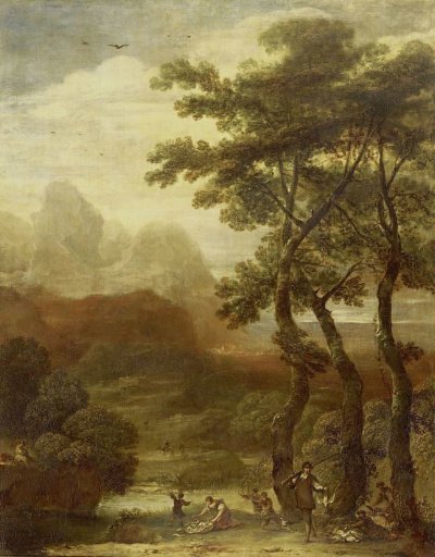 Landscape with Hunters