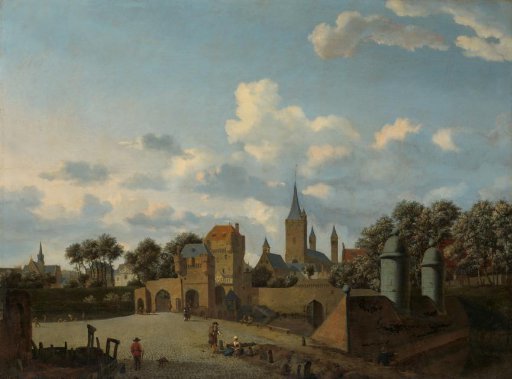 The Church of St Severin in Cologne in an Imaginary Setting