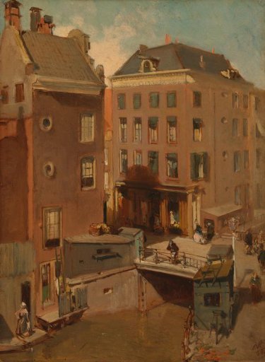 The Osjessluis near Kalverstraat in Amsterdam