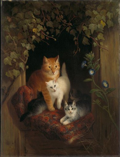 Cat with Kittens