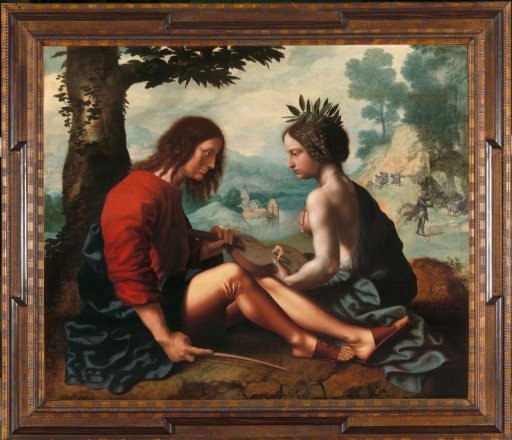 Allegory of Nature as the Nourisher of Art